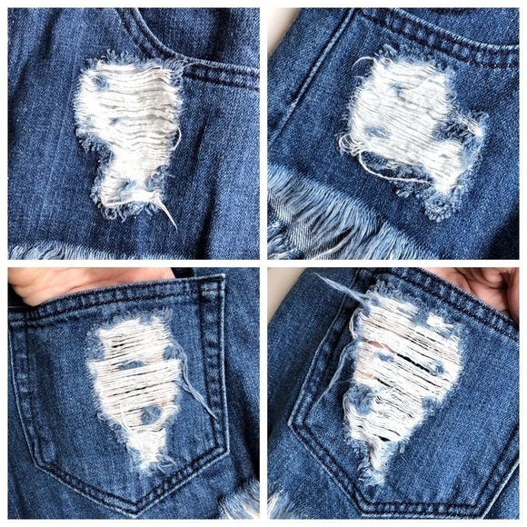 Show Me Your Mumu Cabo Cut Off Denim Shorts - Picture 8 of 9